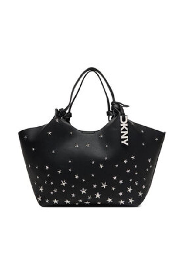 DKNY Torebka R54AQE49 Czarny. Kolor: czarny. Materiał: skórzane