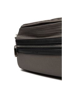 Calvin Klein Saszetka nerka Contrast Belt Bag LV04D3073G Szary. Kolor: szary. Materiał: materiał