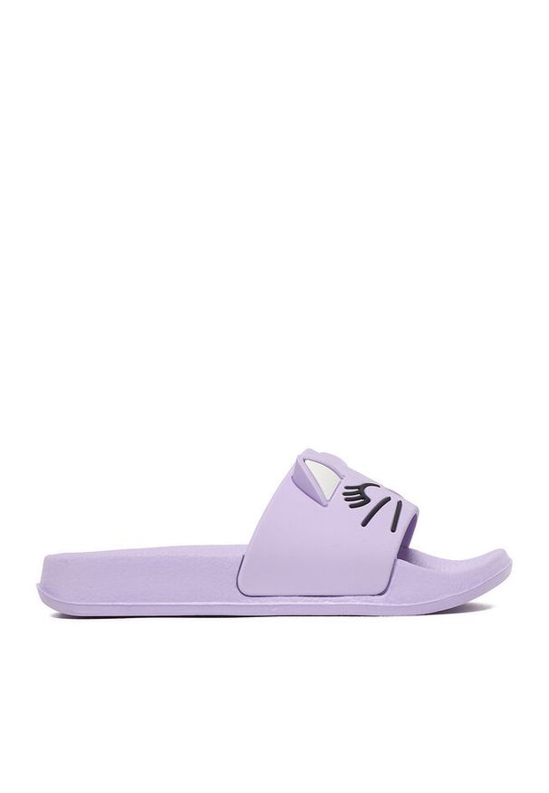 Klapki Nelli Blu. Kolor: fioletowy