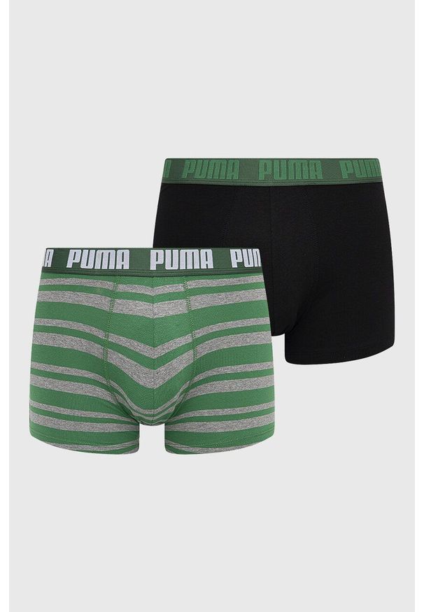 Puma bielizna funkcyjna męska kolor zielony. Kolor: zielony