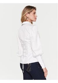Guess Bluzka Rina W3RH31 WAF10 Biały Regular Fit. Kolor: biały. Materiał: bawełna #5
