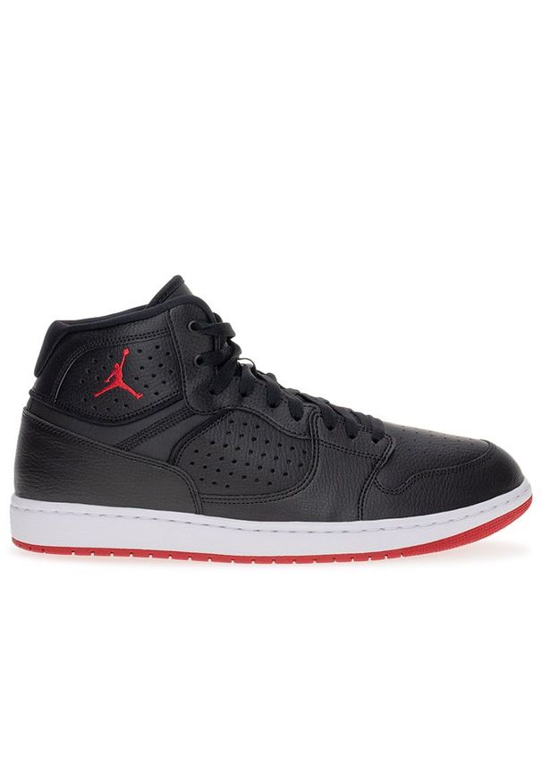 Buty Nike Jordan Access AR3762-001 - czarne. Zapięcie: sznurówki. Kolor: czarny. Materiał: skóra, materiał, syntetyk. Szerokość cholewki: normalna