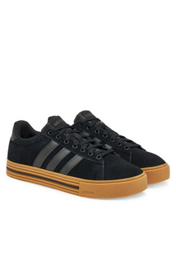 Adidas - adidas Sneakersy Daily 4.0 JH6930 Czarny. Kolor: czarny. Materiał: zamsz, skóra