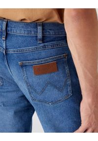 Wrangler - WRANGLER LARSTON MĘSKIE SPODNIE JEANSOWE JEANSY SMOKE SEA W18SYLZ71 112330754 #4