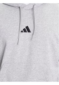 Adidas - adidas Bluza Essentials 3-Stripes JD1871 Szary Regular Fit. Kolor: szary. Materiał: bawełna, syntetyk #5