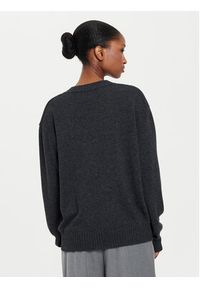 Kontatto Sweter 3M0177 Szary Regular Fit. Kolor: szary. Materiał: syntetyk #4