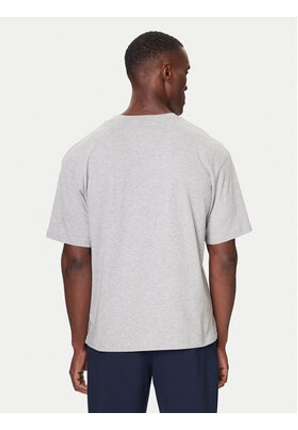 TOMMY HILFIGER - Tommy Hilfiger T-Shirt UM0UM03685 Szary Relaxed Fit. Kolor: szary. Materiał: bawełna