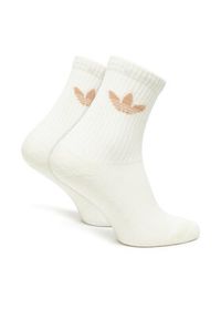 Adidas - adidas Skarpety długie Trefoil Cushion JY2678 Kolorowy. Materiał: bawełna. Wzór: kolorowy #2