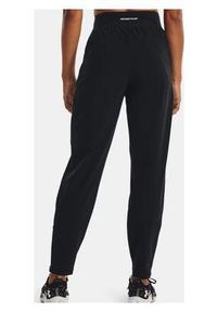 Spodnie dresowe damskie Under Armour OutRun the STORM Pant. Kolor: czarny. Materiał: dresówka. Sport: bieganie