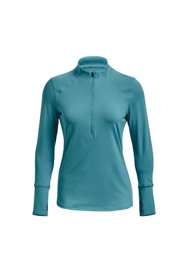 Bluza do biegania damska Under Armour Qualifier Run 2.0 Half Zip. Kolor: niebieski. Sport: bieganie