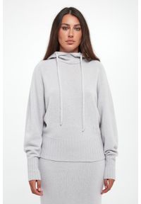 Twinset Milano - Sweter damski wełniany z kaszmirem TWINSET. Materiał: wełna, kaszmir #4