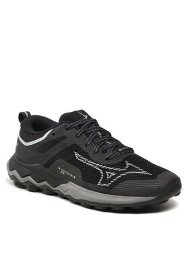 Mizuno Buty do biegania Wave Ibuki 4 Gtx J1GK2259 Czarny. Kolor: czarny. Materiał: mesh, materiał. Model: Mizuno Wave