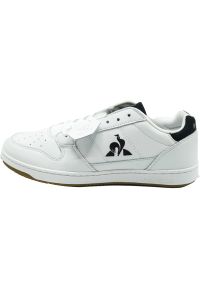 Buty Le Coq Sportif Breakpoint Twill Trainers, Mężczyźni. Kolor: biały. Materiał: materiał, skóra