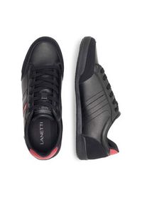 Lanetti Sneakersy MP07-01458-02 Czarny. Kolor: czarny