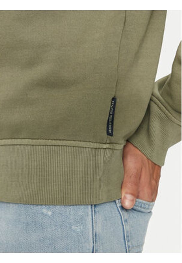 Aeronautica Militare Bluza 242FE1924F560 Zielony Regular Fit. Kolor: zielony. Materiał: bawełna
