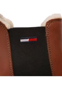 Tommy Jeans Sztyblety Warmlined Chelsea Boot EN0EN01991 Brązowy. Kolor: brązowy. Materiał: skóra #3