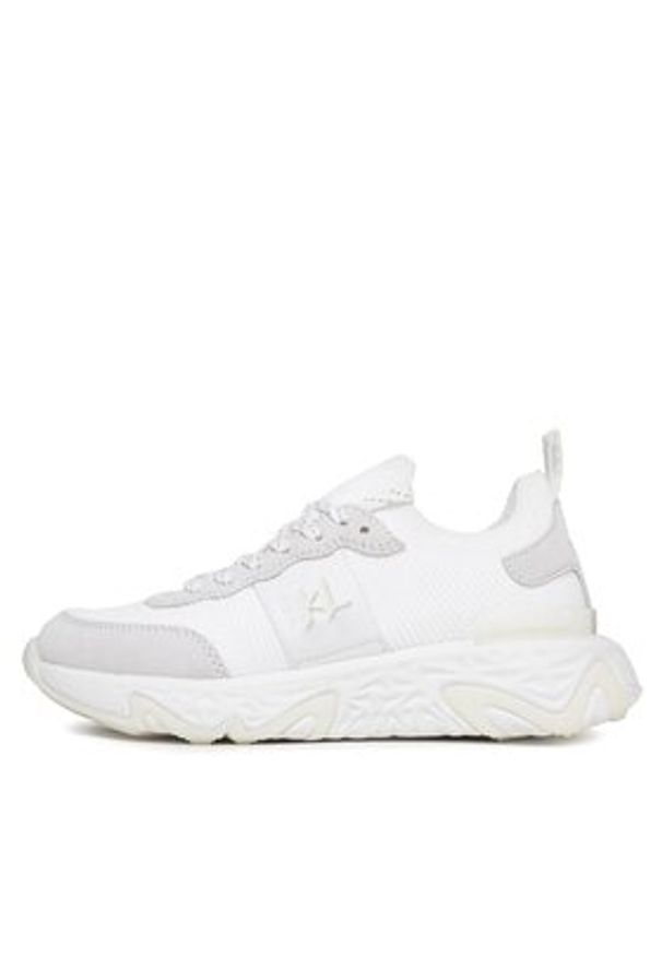 Karl Lagerfeld - KARL LAGERFELD Sneakersy KL62440 Biały. Kolor: biały. Materiał: materiał