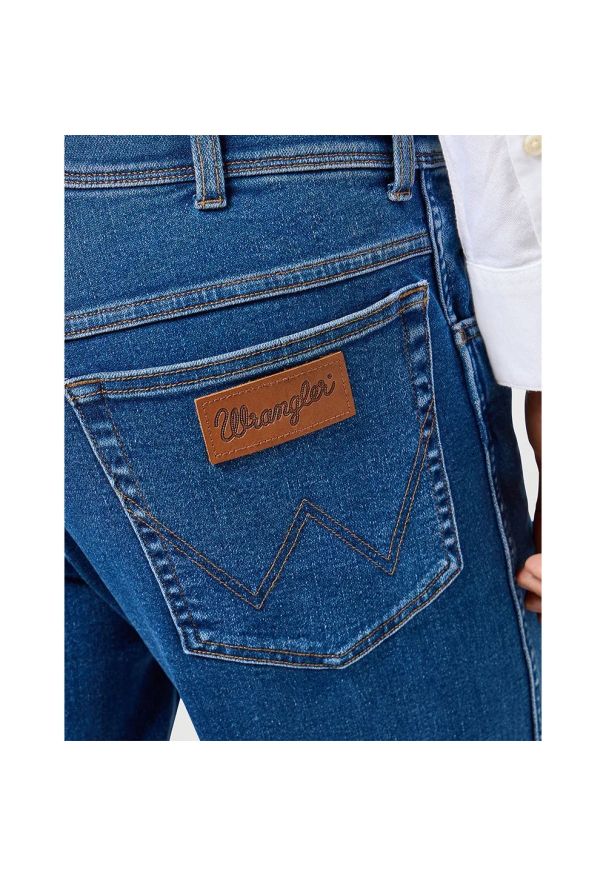 Wrangler - MESKIE SPODNIE WRANGLER TEXAS MIDNIGHT SHADOW 112356794