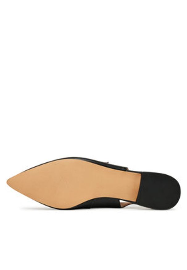 Sergio Bardi Baleriny WYL4078-1Z-SB Czarny. Kolor: czarny. Materiał: skóra