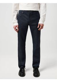 Wrangler - MĘSKIE SPODNIE WRANGLER GREENSBORO INDIGO COATED 112370719 #1