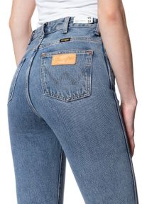 Wrangler - WRANGLER CROP RETRO-STRAIGHT DAMSKIE SPODNIE SUNSET BLUE W27YGF26R. Styl: retro #9