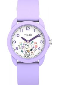 Timex Zegarek dla dzieci Timex TW2Y51200 fioletowy pasek. Kolor: fioletowy #1