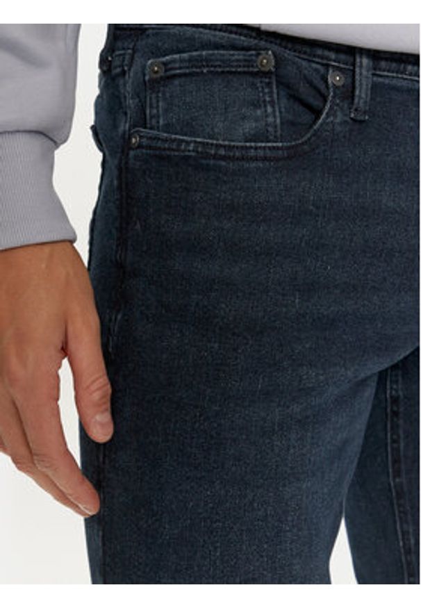 Jack & Jones Jeansy Glenn 12259055 Granatowy Slim Fit. Kolor: niebieski