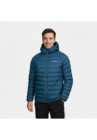 Kurtka męska Alpinus Hozat impregnacji DWR. Kolor: niebieski. Materiał: puch. Sport: turystyka piesza #1
