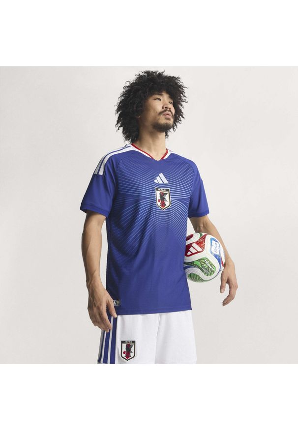 Adidas - Koszulka Japan 26/27 Home Authentic. Kolor: niebieski. Sport: piłka nożna
