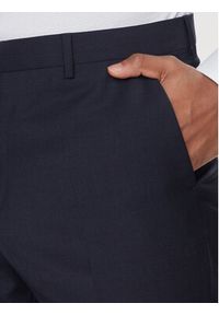 Calvin Klein Spodnie materiałowe K10K112936 Granatowy Slim Fit. Kolor: niebieski. Materiał: syntetyk #4