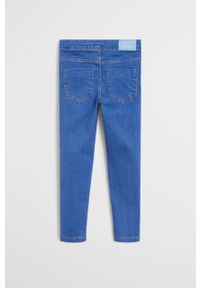 Mango Kids - Jeansy dziecięce Supersk 110-164 cm. Kolor: niebieski. Materiał: jeans #5