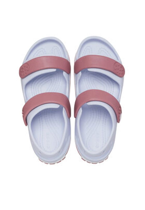Crocs Sandały Crocband Cruiser Sandal Kids 209423 Błękitny. Kolor: niebieski