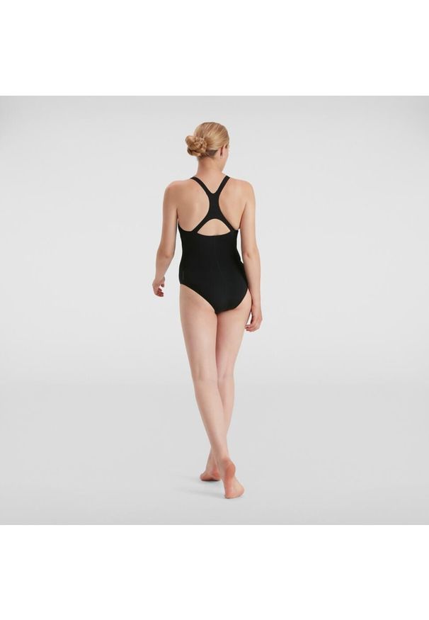 Damski jednoczęściowy kostium kąpielowy Speedo Eco+ Kickb. Kolor: czarny