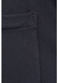 s.Oliver - Spodnie męskie kolor granatowy melanżowe. Kolor: niebieski. Materiał: bawełna, materiał. Wzór: melanż #2