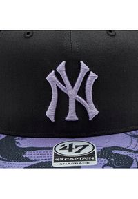 47 Brand Czapka z daszkiem Mlb New York Yankees Enamel Twist Tt '47 Captain B-ENLCP17CTP-BK Czarny. Kolor: czarny. Materiał: materiał