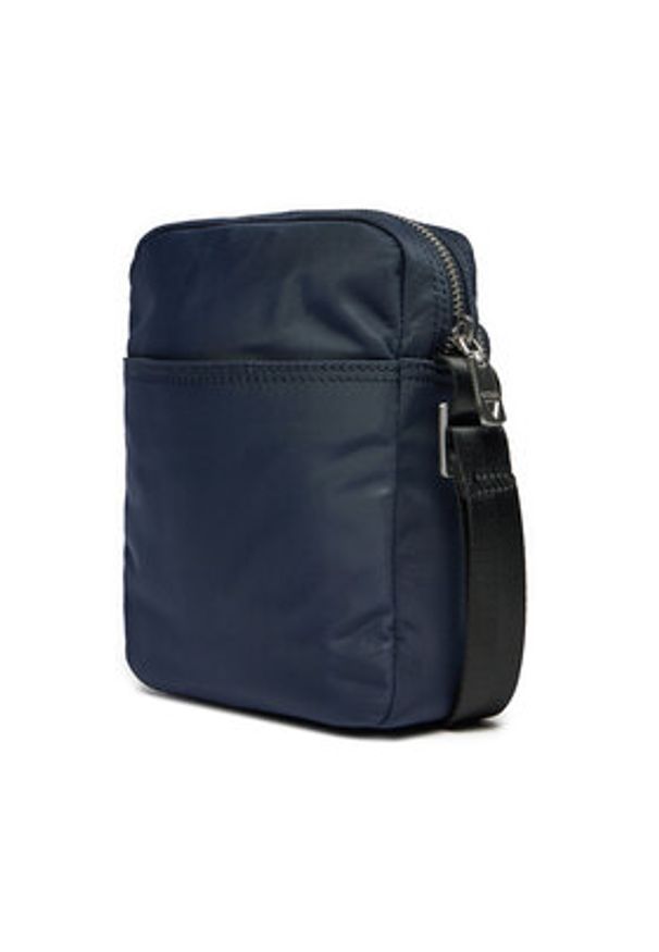 Guess Saszetka HMECRN P3463 Granatowy. Kolor: niebieski. Materiał: materiał
