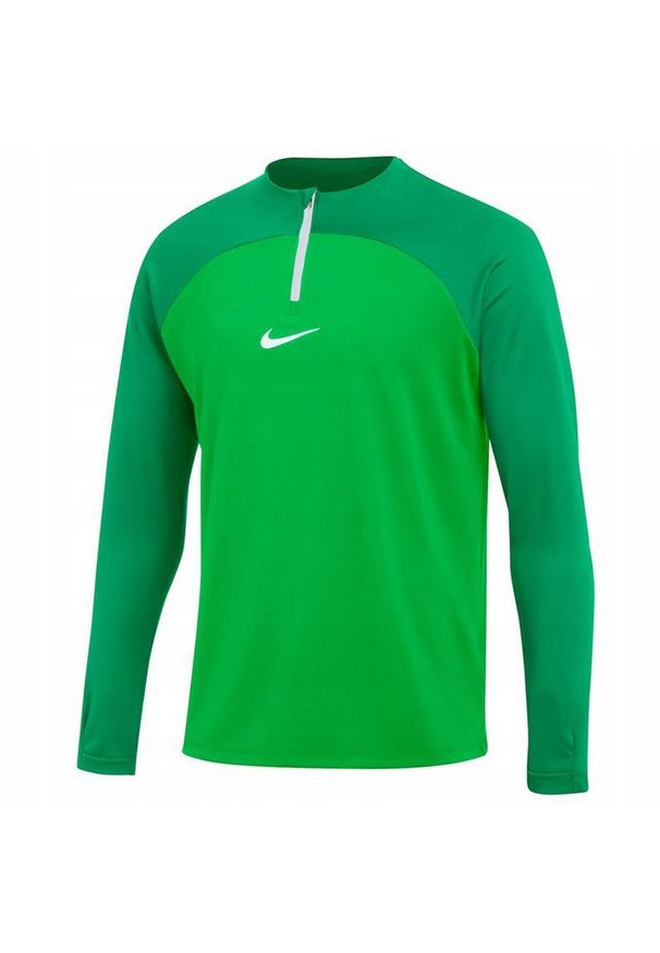 Nike - Męska Bluza Academy DriFIT Drill. Kolor: zielony