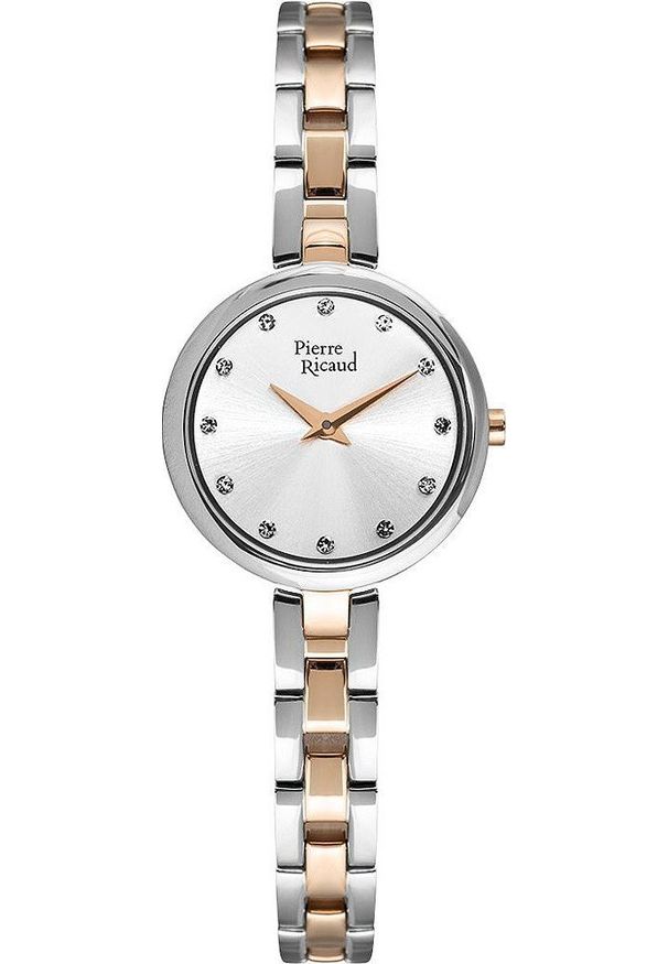 Zegarek Pierre Ricaud Zegarek damski Pierre Ricaud P22013.R143Q srebrny. Kolor: srebrny