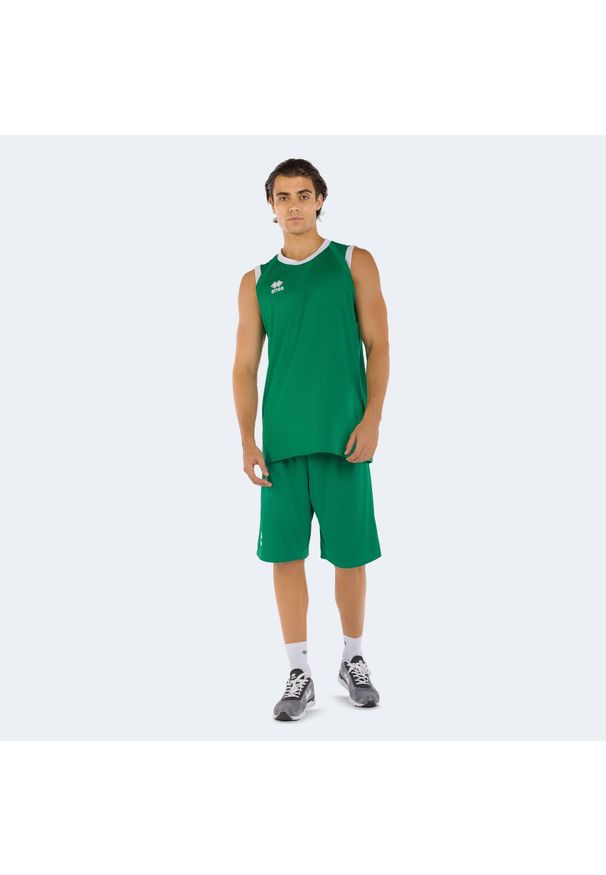 ERREA - Jersey Errea Dayton. Kolor: biały, wielokolorowy, zielony. Materiał: jersey. Sport: koszykówka