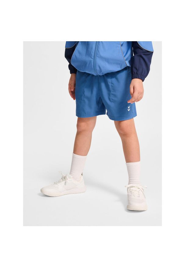 Szorty dla dzieci Hummel Pulse. Kolor: niebieski. Styl: sportowy