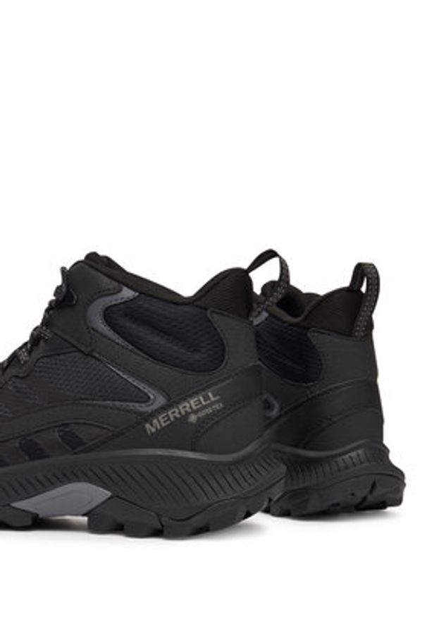Merrell Trekkingi Speed Strike 2 Mid GORE-TEX J037817 Czarny. Kolor: czarny. Materiał: materiał. Technologia: Gore-Tex. Sport: turystyka piesza