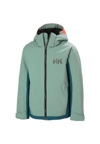 Dziecięca kurtka narciarska Helly Hansen Quest. Kolor: zielony. Sezon: zima. Sport: narciarstwo #1