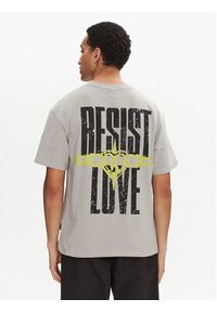 Karl Kani T-Shirt Resist Love 60300348 Szary Relaxed Fit. Kolor: szary. Materiał: bawełna #4