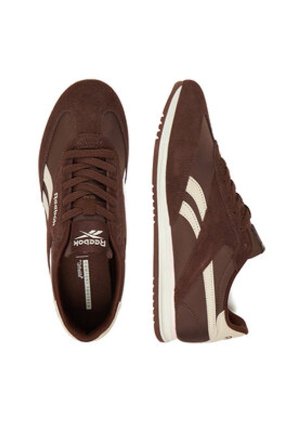 Reebok Sneakersy CEO-FIORI AR30309W-ECQ Brązowy. Kolor: brązowy. Materiał: zamsz, skóra