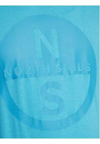 North Sails T-Shirt Basic 692972 Niebieski Regular Fit. Kolor: niebieski. Materiał: bawełna #3