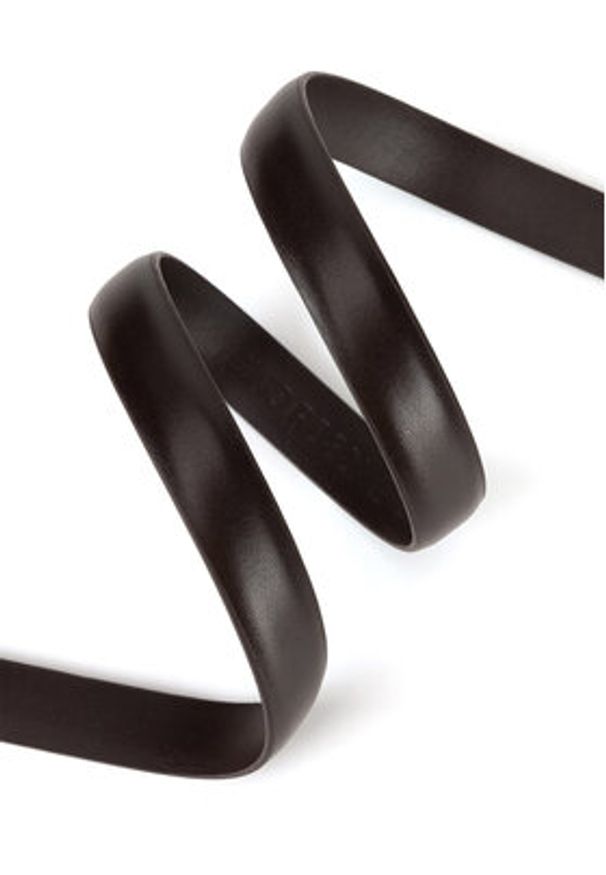 Gino Rossi Pasek Damski BLYL24007-1 Brązowy. Kolor: brązowy. Materiał: skóra