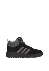 Adidas - Buty Hoops 4.0 Mid. Kolor: czarny, szary, wielokolorowy. Sport: koszykówka