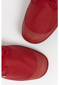 Palladium - Trampki. Nosek buta: okrągły. Zapięcie: sznurówki. Kolor: czerwony. Materiał: syntetyk, materiał. Szerokość cholewki: normalna #5