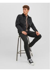 Jack & Jones - Jack&Jones Jeansy Glenn 12237350 Czarny Slim Fit. Kolor: czarny