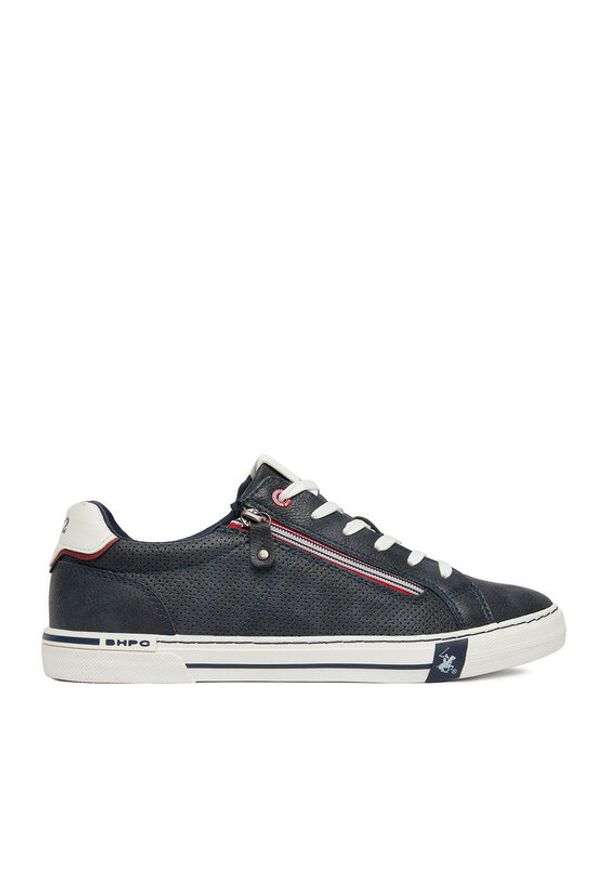 Beverly Hills Polo Club Sneakersy CEO-CUNEO-01 V5 Granatowy. Kolor: niebieski. Materiał: skóra